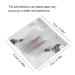 500 Pcs Self-Adhesive Nail Extension Stickers - Guide for UV Gel & Acrylic Nail Art Tips - Buy Online on SooperMarket.com