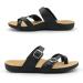 Zullaz Heidi Orthotic Sandals for Women - Biomechanical Arch Support - Black, Size 9 - Buy Online on SooperMarket.com