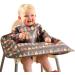 Bibetta Wipeezee Premium Baby Weaning Bibs With Sleeves For 6 month+ Waterproof Coverall Bibs for Baby Toddler Boy Girl | UK Design Eco Friendly & Durable Wipeable Bib for Highchair Baby Feeding Grey - Happy Fruits