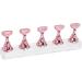 TYTOGE Nail Art Display Practice Stand Magnetic Nail Fingernail Tip Holder Manicure Set Tool for Home DIY Beginner Salon Supplies (Rose Pink) - Buy Online on SooperMarket.com