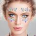 Face Gems Stickers Crystal Rhinestone Tattoos Women Eyes Stickers for Halloween Festival Style2 Stickers - Buy Online on SooperMarket.com