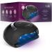 BELLANAILS Professional LED Gel Nail Lamp for Home or Salon Use Gel Nail Polish Dryer 3X Faster Than Traditional UV Nail Lamp Nail Dryer Curing Lamps 4 Time Presets 120 W (Black)