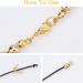 CHGCRAFT 100pcs 304 Stainless Steel Bead Tips Golden Calotte Ends for Jewelry Making DIY - 8x4mm - Buy Online on SooperMarket.com