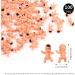 YiliYa Mini Plastic Babies - 100pcs Dolls for Baby Shower Favors Party Decorations & Bath Crafts - Buy Online on SooperMarket.com