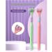 Vnduifh 3-Piece Sensory Joy Toothbrush Set - Three-Sided Soft Toothbrush for Children with Special Needs | International Shipping - Buy Online on SooperMarket.com