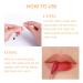 PASNOWFU Tattoo Lipstick 20 Pcs - Velvet Matte Lip Stain - Waterproof and Durable - Non-Stick Lip Gloss (Red) - Buy Online on SooperMarket.com
