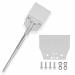 GSTK 6 Chisel Bit with SDS Max Shank  Replacement 8 Blade  and Screws for Tile  Masonry  Concrete  Brick  and Stone Work 2