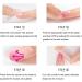 Self-Adhesive Nail Film - 14 Glitter Gradient Sheets (196 PCs) | Nail Art Stickers Manicure Set with Nail Files & Rubber Shaver for DIY Decoration - Buy Online on SooperMarket.com