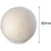 6PCS/Set Natural Reusable Laundry Clean Ball Practical Home Wool Dryer Balls - Buy Online on SooperMarket.com