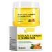 55Pads Kojic Acid and Turmeric Pads Turmeric kojic Acid Pads for Face Turmeric and Kojic Acid Cleansing Pads Turmeric Cleansing Pads for Dark Spots Face Exfoliating Makeup Remover Pads