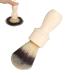Men shaving brushes hair shaving brush barber razor foam brush resin Harz handle bare trash cleaning brush for salon gifts home travel