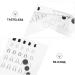 minkissy 1pc Silicone Manicure Pad Silicone Pad White Printing - Buy Online on SooperMarket.com