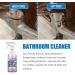 60ml Bathroom Descaler Spray Stubborn Stains Cleaner Bathroom Descaler Spray Bathroom Descaler Cleaner All Purpose Bubble Cleaner Foam Spray (2PC) - Buy Online on SooperMarket.com