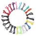 Bupimufi No-Tie Elastic Shoelaces for Kids - Quick Lock Shoe Straps in Dark Gray & White - Perfect for Children s Shoes - Buy Online on SooperMarket.com