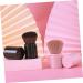 Baluue Face Powder Highlighters Makeup Highlighter Face Buffing Brush Loose Powder Pink 8.3x3.3cm Pink - Buy Online on SooperMarket.com