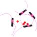 Thill Premium Bobber Stops - 40 Pack, Hot Pink | Fishing Floats Accessories - Buy Online on SooperMarket.com