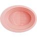 Makeup Brush Cleaner Foldable Silicone Cosmetic Brush Scrubber Bowl Compact Washing Supplies for Cleaning Sponges Brushes and Applicators Pink - Buy Online on SooperMarket.com