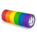 Craftzilla Colored Masking Tape 6-Roll Multi Pack - Vibrant Rainbow Craft Tape for Arts & Crafts - 180ft x 1 inch - Buy Online on SooperMarket.com