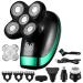 Electric Shaver Five Floating Heads Razors 5 in 1 Rechargeable Hair Clipper Men Facial Cleaning Brush Nose Ear Hair Trimmer