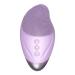 Vesone Cleansing Facial Brush Soft Silicone Face Brush Vibrating Rechargeable Waterproof Skin Care Tool for Firming Enhances Product Absorption Purple (English)