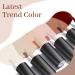 Modelones Gel Nail Polish Nude - 6 Colors White Gel Polishes Brown Pink Gel Polish Set Nail Gel Polish French Manicure All Seasons Neutral LED Gel Nail Kit Soak Off Manicure DIY Home Salon A-Nude Brown 7 ml (Pack of 1) - Buy Online on SooperMarket.com