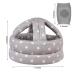 TORASO Baby Head Protector & Knee Pads for Crawling Infant Safety - Gray Star Design | Ages 6-36 Months - Buy Online on SooperMarket.com