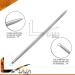 LAJA Imports Needle Blackhead Remover Pimple Extractor Popper for Acne Comedone Blemish Whitehead Zit Removal Tool - Buy Online on SooperMarket.com
