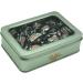 Walkers Liquorice Toffee Sweets 200g Bundle with TinTastic Silver Refillable Window Lid Tin Individually Wrapped and Gluten-Free Creamy Treat for Home Desk or Travel - Buy Online on SooperMarket.com