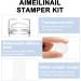 French Nails & Nail Stamp Template for DIY Manicure | Nail Art Printing Tools & Accessories - Buy Online on SooperMarket.com