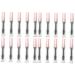 FOYTOKI 20 Pcs Air Traffic Control DIY Mascara Bottles Eyelash Tube Eyelash Mascara Gold Makeup The Pet Pink
