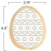 Easter Egg Cookie Decorating Kit | Kids Activity Basket Gift | 4 Jumbo Cookies + 3 Edible Markers | Arts and Craft Project - Buy Online on SooperMarket.com