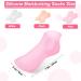 BUSOHA Silicone Socks for Dry Cracked Feet - 3 Pairs Moisturizing Foot Spa Socks for Women in 3 Colors - Buy Online on SooperMarket.com