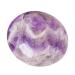 Palm Stone | Amethyst Palm Stones Crystal for Massage Large Palm Stone Crystals Natural Gemstones Polished Energy Crystal Stone for Stress Relief Meditation