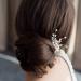 Easedaily Silver Rhinestone Bridal Hair Comb - Wedding Hair Accessory for Women - Buy Online on SooperMarket.com