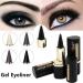 Matte Dark Brown Coffee Gel Eyeliner Stick for Women - Smooth Eye-liner Pen Makeup Tattoo - Buy Online on SooperMarket.com