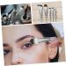 Gogogmee 2 Sets Metal Handle Makeup Brush Brow Brush Eye Shadow Eyeshadow Brush Make up Oblique Head Beaded - Buy Online on SooperMarket.com