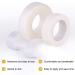 FEPITO Eyelash Tape Set - 8 Rolls White Eyelash Tape & 4 Rolls Micropore Tape for Eyelash Extensions - 12 Pieces in 1 Pack - International Shipping - Buy Online on SooperMarket.com