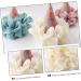 Shop Angoily 3 Pcs Ice Cream Bath Ball - Exfoliating Bath Sponge & Loofah for Men - Soft & Durable Shower Pouf - International Shipping Available - Buy Online on SooperMarket.com