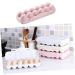KOMBIUDA 2pcs 12 Mustard Egg Holder for Fridge Eggs Organic Refrigerator Egg Holder Storage Box Plant Avocado Khaki 30X11cm - Buy Online on SooperMarket.com