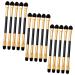 NOLITOY 15pcs Blending Stick Brush Head Shadow Eye for Eyeshadow Portable Convenient Suits up Women