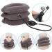Inflatable Cervical Neck Traction Device Portable Neck Brace Support Stretcher Gray for Neck - Buy Online on SooperMarket.com
