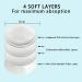 AnAnBaby Non Slip Organic Bamboo Nipple Pads for Breastfeeding 10 Pack  Washable Breast Pads with Washing Bag and Carrying Bag 4 Layers Reusable Nursing Pads 4.74" - Buy Online on SooperMarket.com