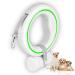 Moestar pull-in dog leash free dog leasic 360 tangle free roller linen with dog droppings bag holder 3m/10ft for medium small dogs (green)