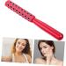 Healeved 1pc Face Firming Machine Facial Roller Eye Mini Face Roller Pink Business Card Holder Face Massager Facial Beauty Massager Face Lift Tool Ipl Red Aluminum Alloy 16.5X2cm Red - Buy Online on SooperMarket.com