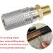 Paintball PCP 1/8 NPT Male Thread Coupler Quick Disconnect Adapter - Ideal for HPA CO2 Air Tank Refills - Buy Online on SooperMarket.com