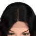 JOEDIR PERCOIS Lace Front Wigs 60cm - Long HD Transparent Synthetic Wig for Women - 130% Density Black Hair - Buy Online on SooperMarket.com