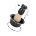 3pcs Professional Beard Shaving Brush Set - Manual Shaving Brush Bowl & Stand Kit for a Perfect Shave | International Shipping - Buy Online on SooperMarket.com