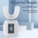 ksoia Ultrasonic Electric Toothbrush | 360 Oral Cleaning | Wireless Charging & LED Light | IPX7 Waterproof | U-Shaped Brush Head | White - Buy Online on SooperMarket.com