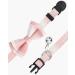 Tagme Personalized Cat Collar with Name & Phone Number - Safe Closure & Bell - Baby Pink Plaid - Perfect for Kittens - Buy Online on SooperMarket.com
