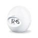 Beurer WL 32 light alarm clock simulation of sunrise with alarm function and radio 2 adjustable alarm times white 152 x 72 cm